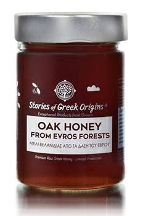 Stories of Greek Origins Oak honey from Evros forests 420g