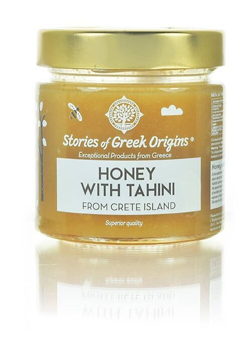 Stories of Greek Origins  Honey with Tahini from Crete 250g