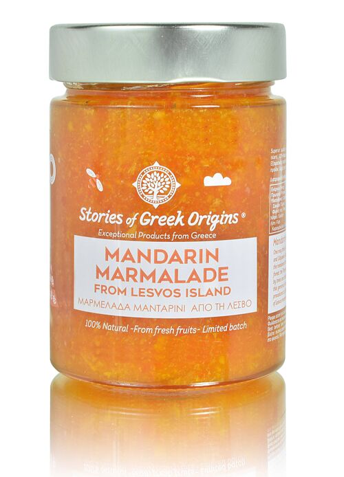 Stories of Greek Origins Mandarin marmalade from Lesvos