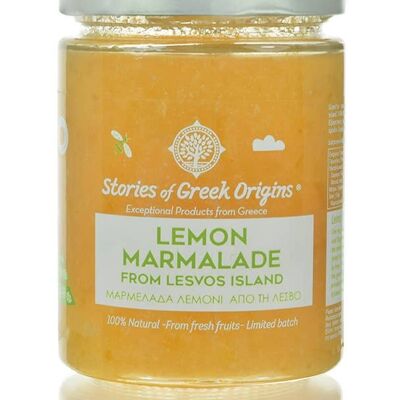 Geschichten griechischer Ursprünge Zitronenmarmelade aus Lesbos 380g