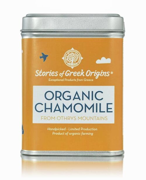 Stories of Greek Origins Organic Chamomile Othrys mountain