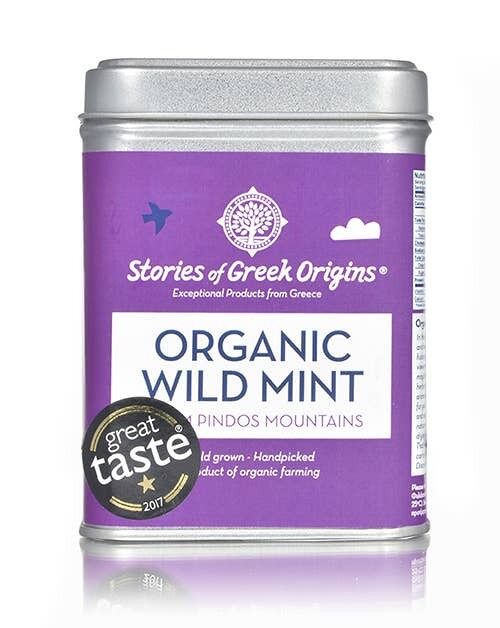 Stories of Greek Origins Organic Wild Mint Pindos Mountains