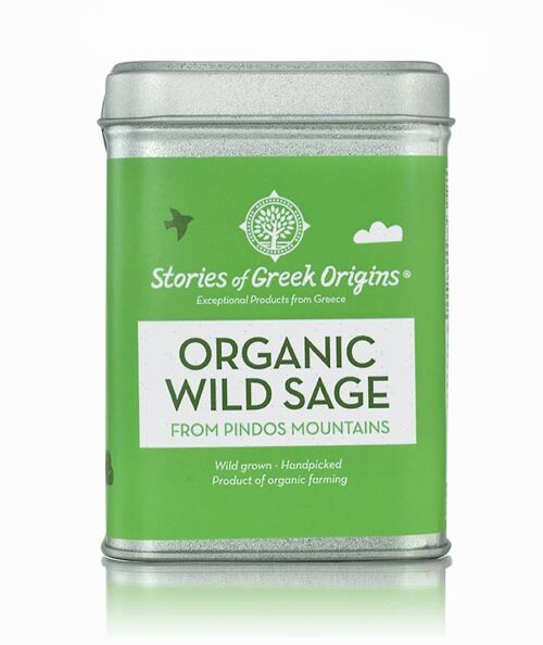 Stories of Greek Origins Organic Wild Sage Pindos Mountains