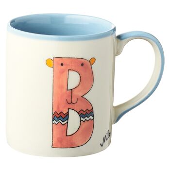 Mug lettre Hey "B" - vaisselle enfant 1