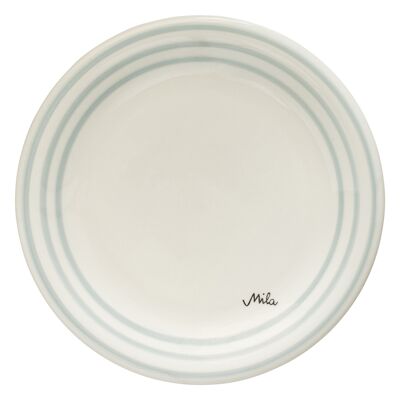 Plate Scandinavian Gray - ceramic tableware - hand painted
