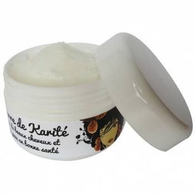 Beurre de karité pur et naturel 100g