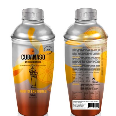 Cocktail Cubanaso exotisches Fruchtbasiskonzentrat 0% Alkohol