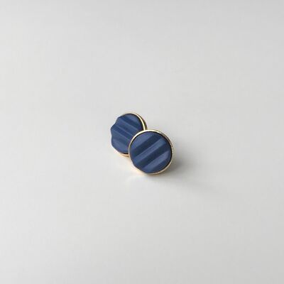 Sand earrings - Ocean blue