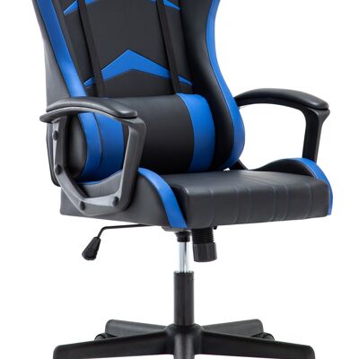IWMH Indy Gaming Racing Chair Leather, High Back BLUE