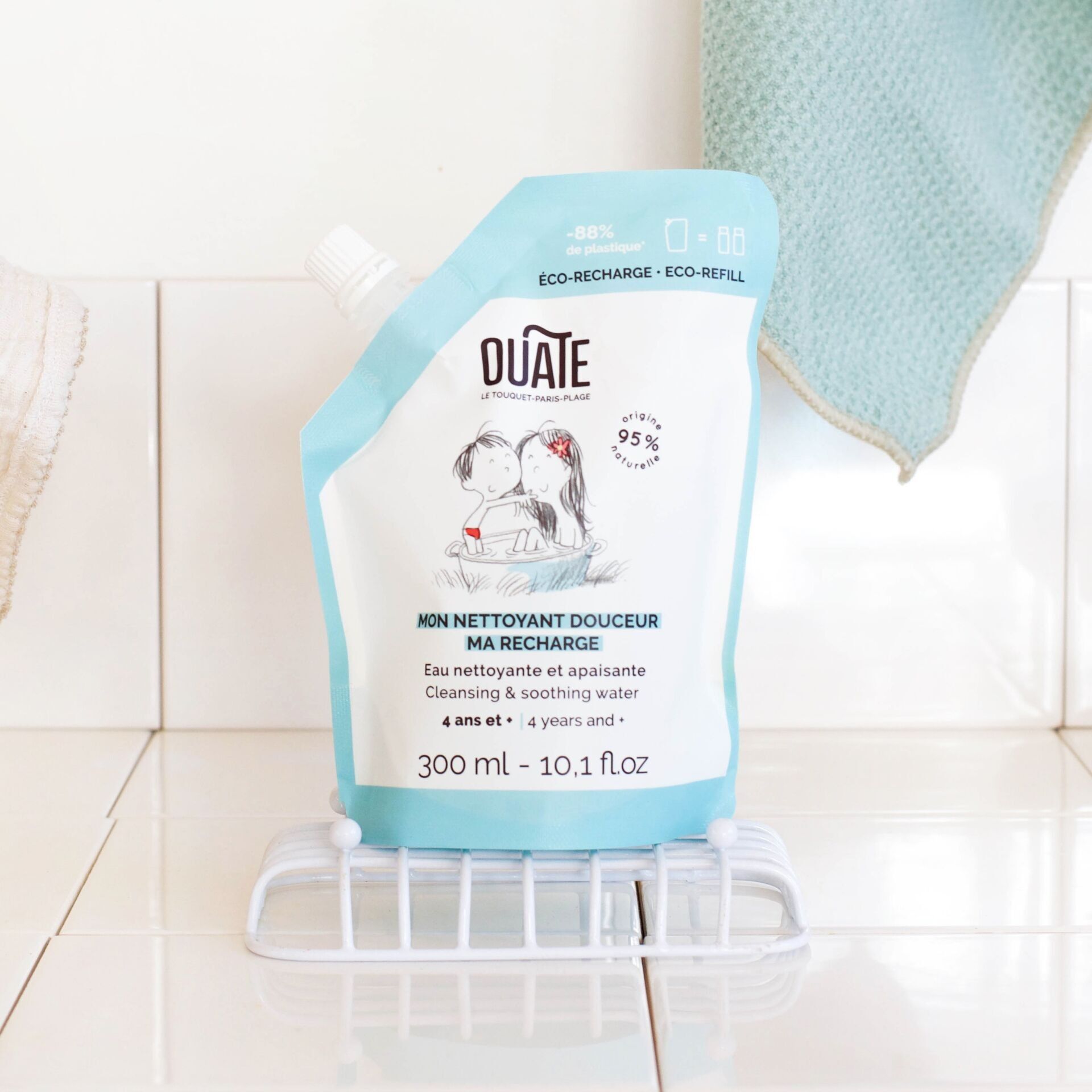 Ma Recharge Mon Nettoyant Douceur 300 ml - Eco-recharge Nettoyant visage enfant