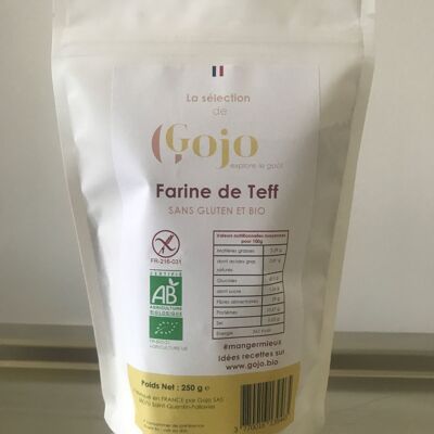 Teff flour - Certified ORGANIC and Gluten-free