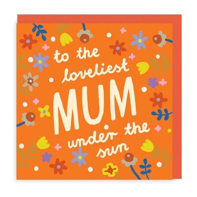 The Loveliest Mum (orange) 6 pack