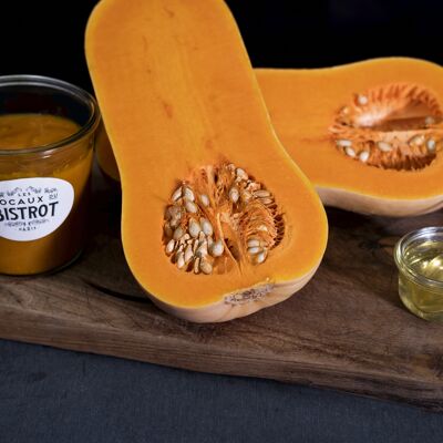 Roasted Pumpkin Soup with Acacia Honey & Thyme (glass jar / traditional jars)