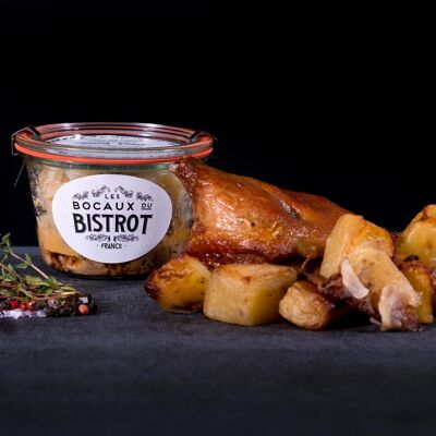 Duck confit from the South West - Pdt Sarladaises (glass jar / traditional jars)