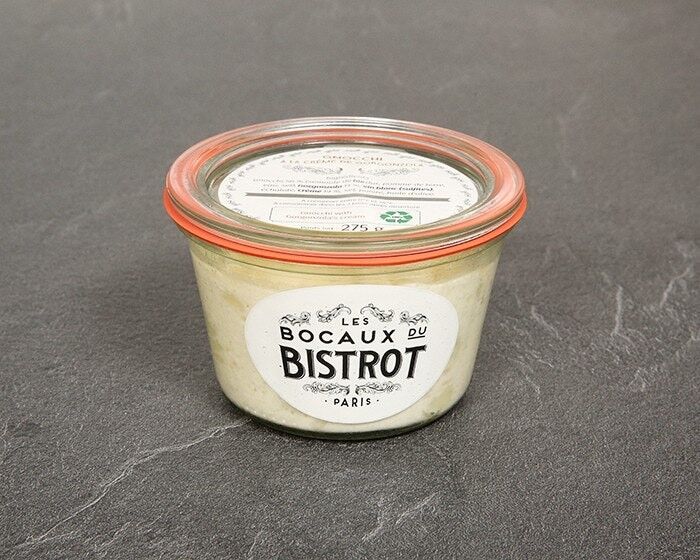 Gnocchi con crema di Gorgonzola DOP (vasetto di vetro / vasetti tradizionali / Vegetariano)