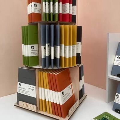 3 Tier Rotating Book Display Stand