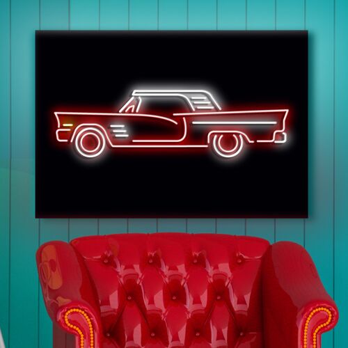 Neon Sign Car 3 with Remote Control