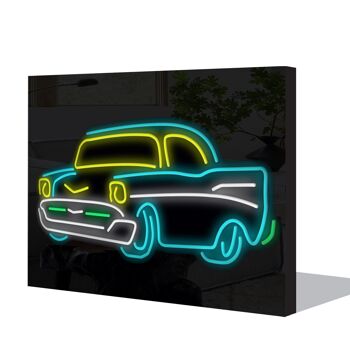 Neon Sign Car 5 avec télécommande 3