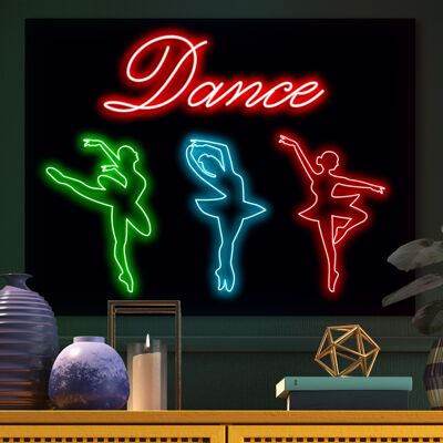 Neon Sign Dance with Remote Control