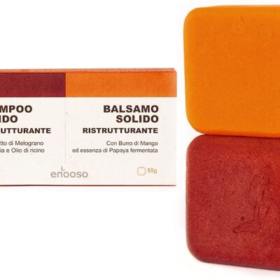 Set Ristrutturante Shampoo + Balsamo