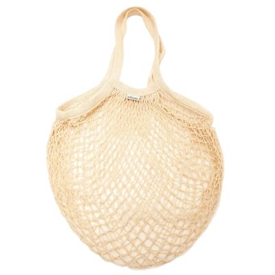 Reusable and washable mesh bag - Cream