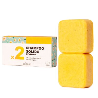 Festes Shampoo x2 – beruhigend und erhellend