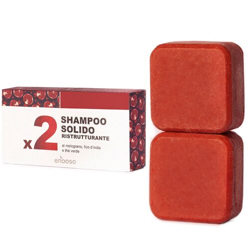 Shampoo Solido x2 - Ristrutturante