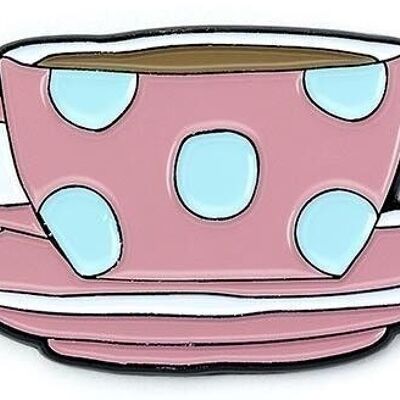 FRIENDS TV Show Coffee Cup Pin Badge