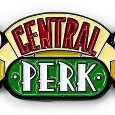 Insignia de pin de Central Perk del programa de televisión FRIENDS