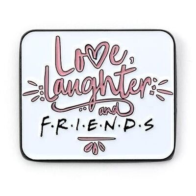 FRIENDS TV Show Love, Laughter and FRIENDS Pin Badge