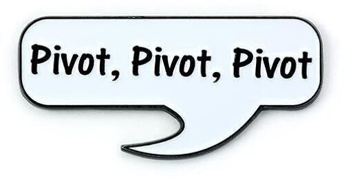 FRIENDS TV Show Pivot, Pivot Pin Badge