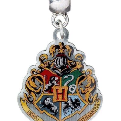 Dije deslizante con el escudo de Hogwarts de Harry Potter