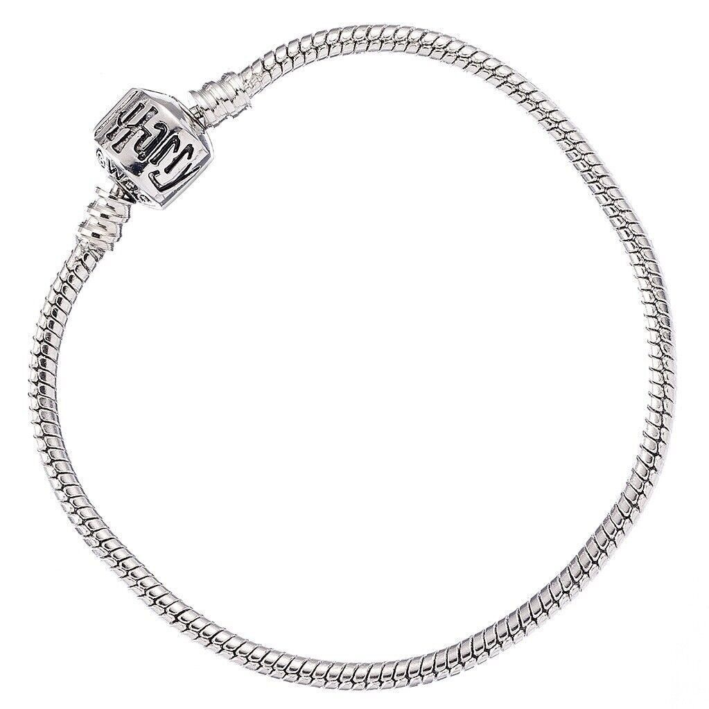 Bracciale con ciondoli in argento di Harry Potter 21 cm