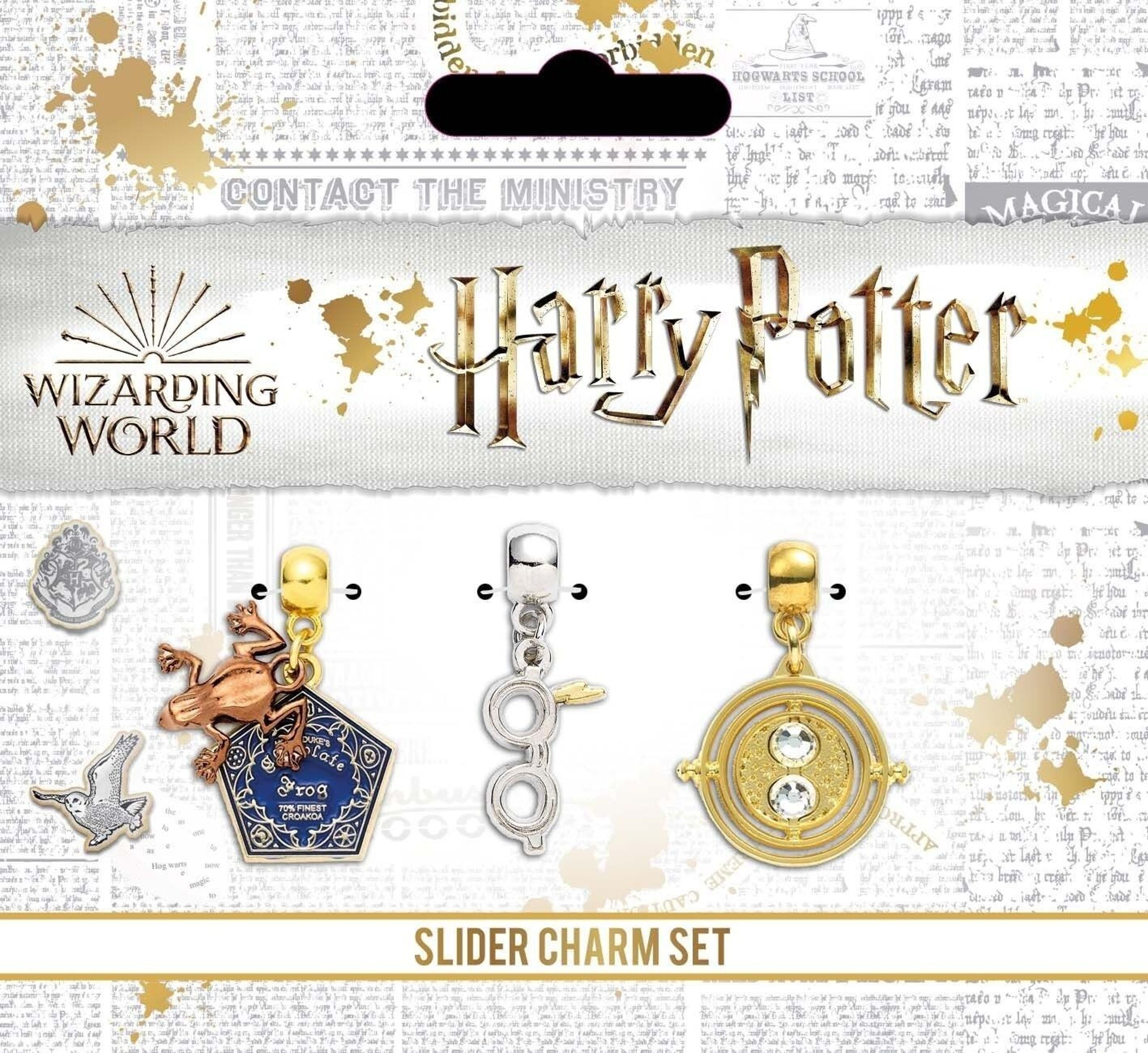 Harry Potter - Pendentif et collier plaqués or Chocogrenouille