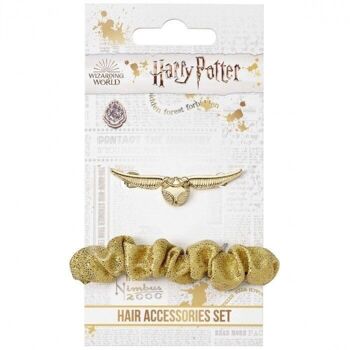Compra Juego de accesorios para el cabello de la snitch dorada de Harry  Potter al por mayor