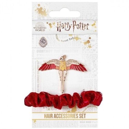 Harry Potter Fawkes Hair Accessory Set