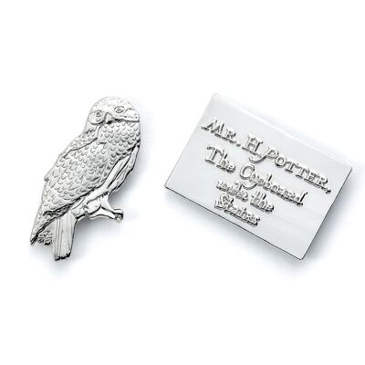Pin's Harry Potter Hedwige & Lettre
