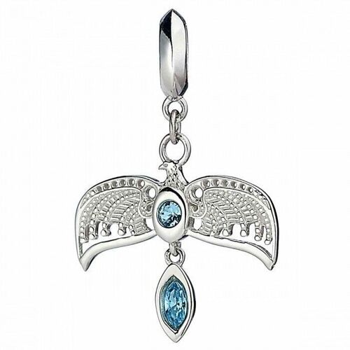 Harry Potter Sterling Silver Diadem slider Charm with Crystals