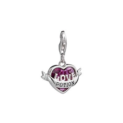 Harry Potter Sterling Silver Love Potion Clip On Charm With Crystals