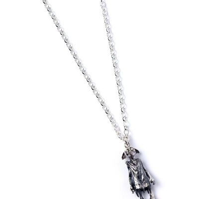 Harry Potter Sterling Silver Dobby the House Elf Charm Necklace