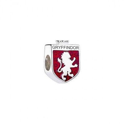 Harry Potter Steling Silver Gryffindor House Shield Spacer Bead