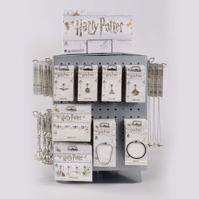 Starterpaket mit kleinem versilbertem Harry-Potter-Schmuck