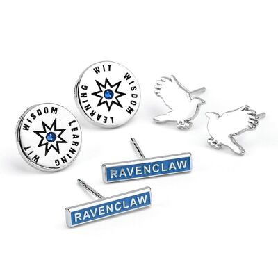 Harry Potter Ravenclaw Set mit 3 Ohrsteckern