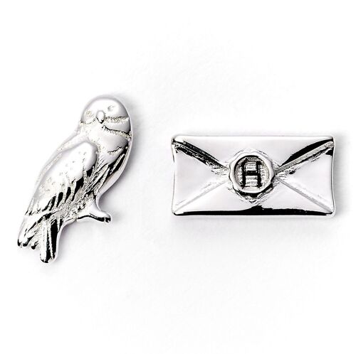 Harry Potter Hedwig & Letter Stud Earrings