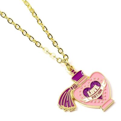 Harry Potter Gold Plated Love Potion Necklace