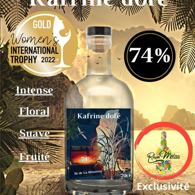 Weißer Rum Métiss Kafrine Dofé 74°