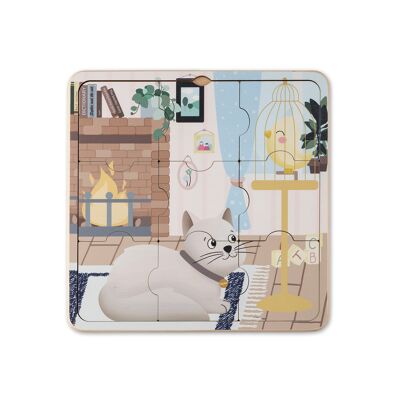 Jigsaw Wooden Puzzle - House
