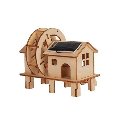 Building kit Solar watermill Solar