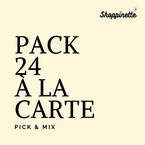 Pack 24 sacs-filet