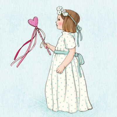 Fairy Wand Postcard